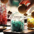 Glass Transparent Cork Storage Tank Sealed Tank